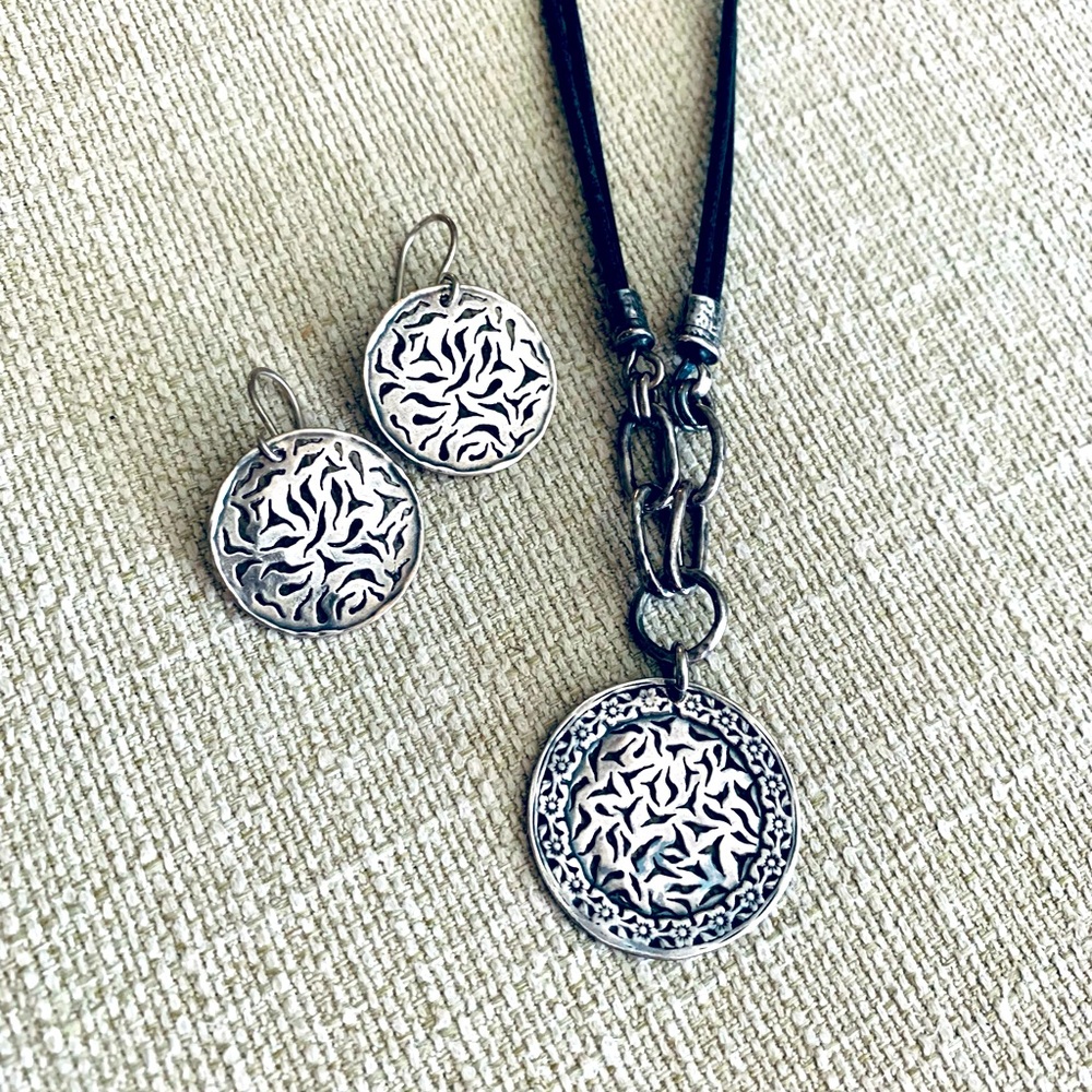 Silpada Necklace & Earring Set